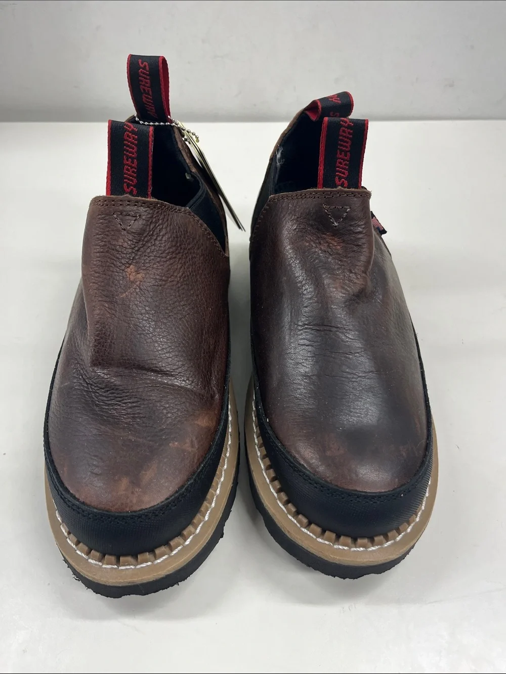 NWT Sureway Men's/Women's Slip-on Work Boots (M 7/W9)